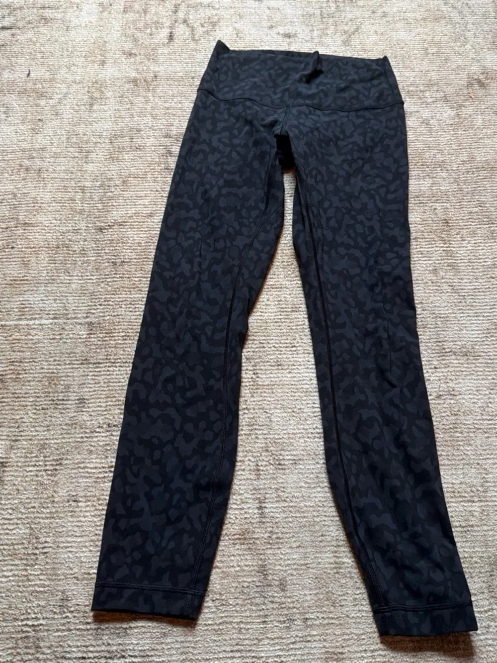 lululemon athletica Black Subtle Camo Leggings